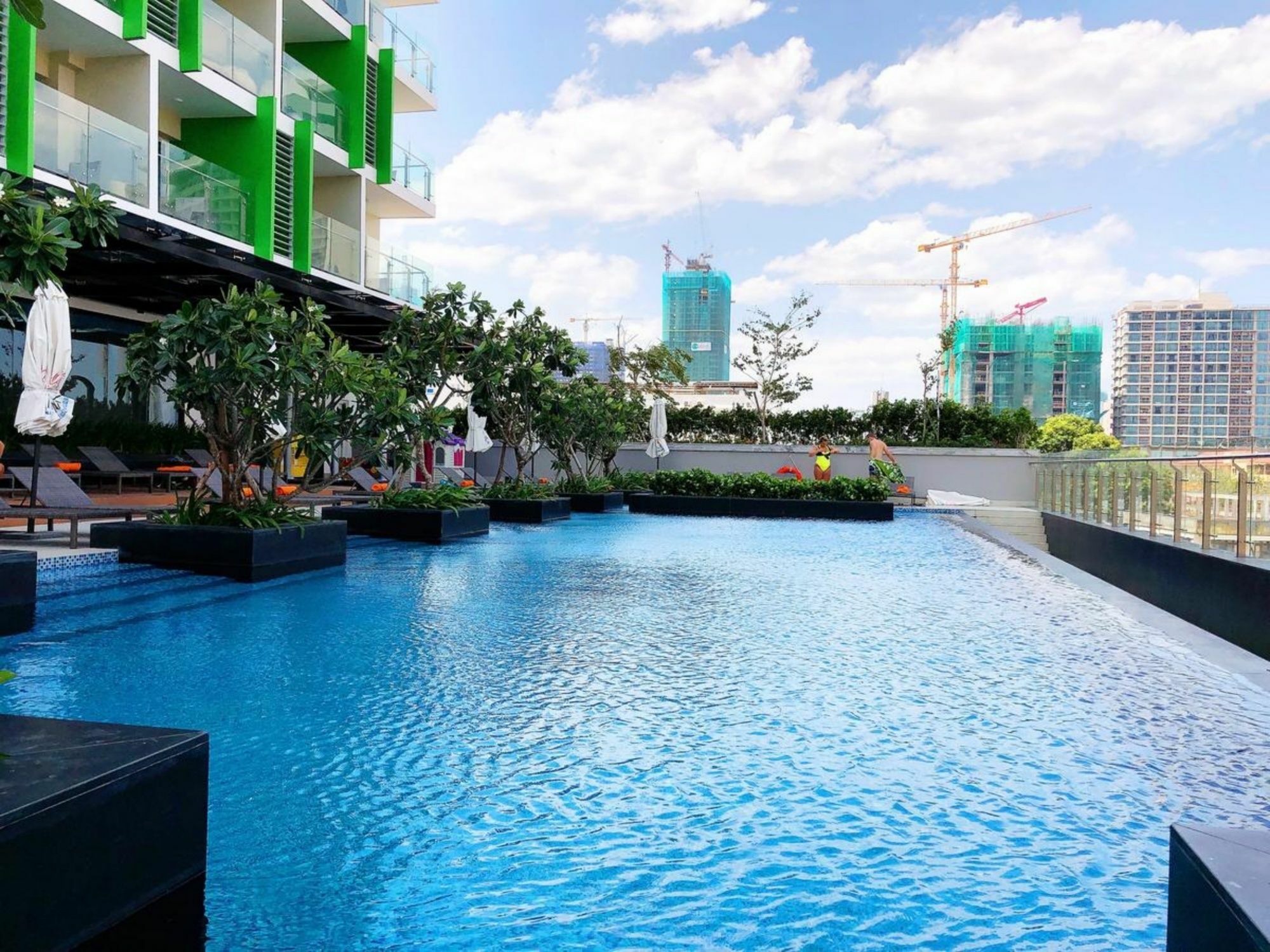 Parama Apartments Balcony Beachfront Нячанг Экстерьер фото